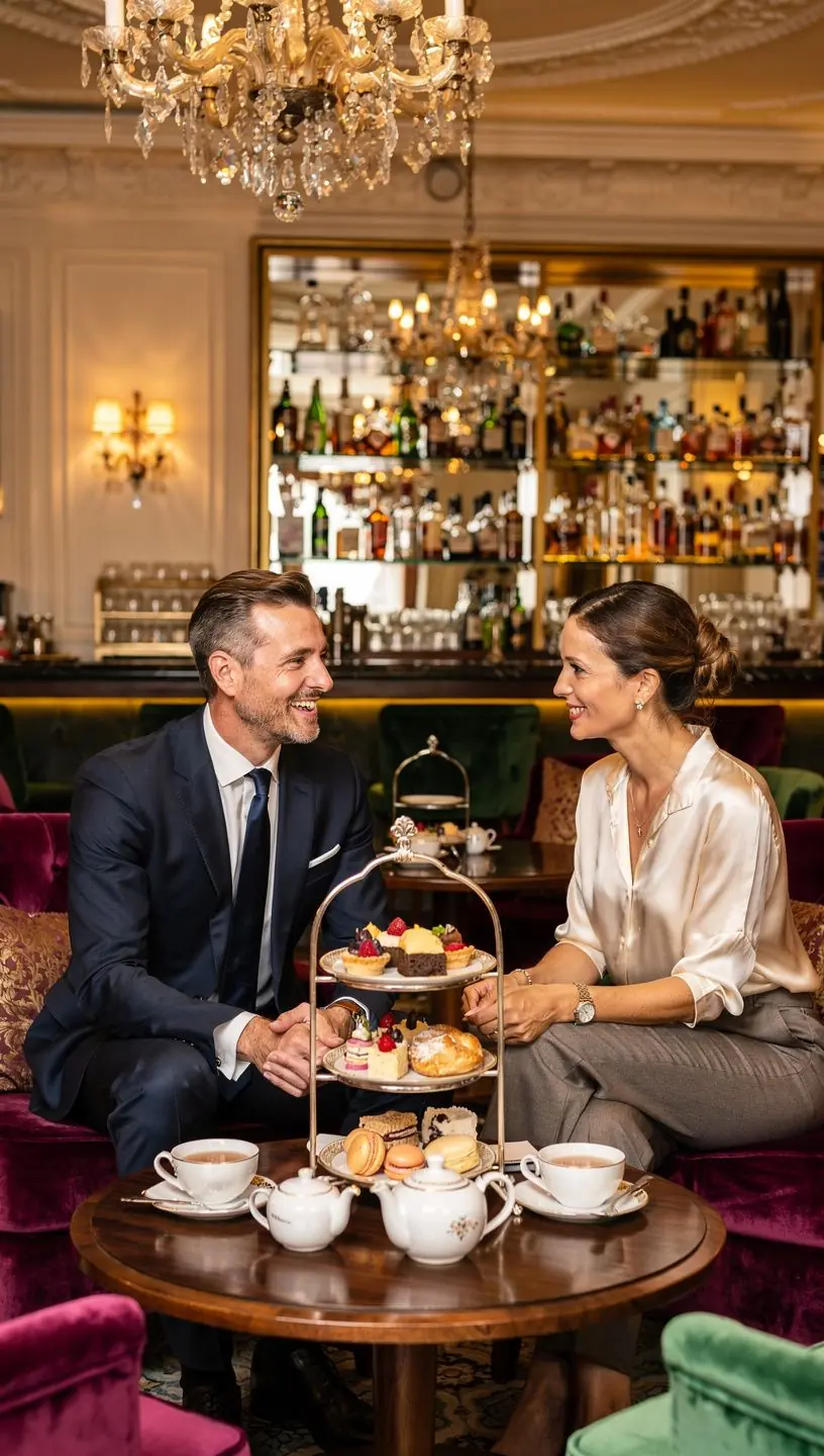 Assiette de dГ©licats biscuits au citron accompagnant un thГ© de l'aprГЁs-midi.