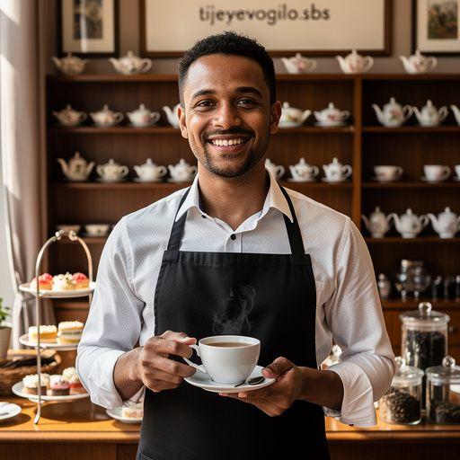 Une tasse de thé Earl Grey fumant avec une tranche de citron à côté.