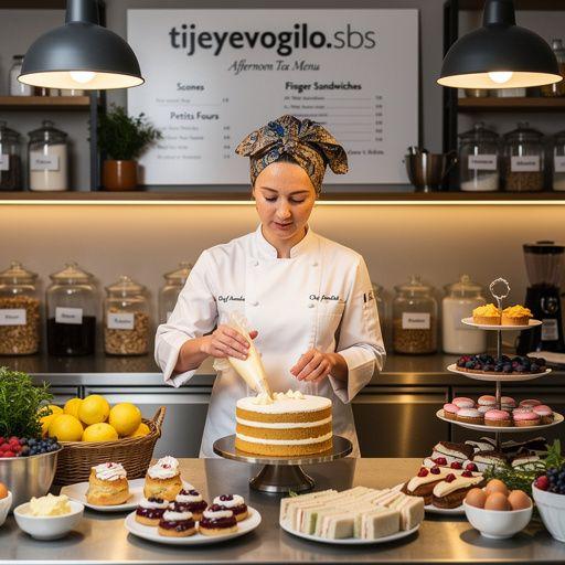 Une théière en porcelaine délicate remplie de thé aux agrumes.